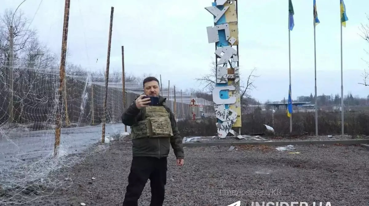 Зеленский приехал в Купянск после доклада Герасимова Путину о взятии города