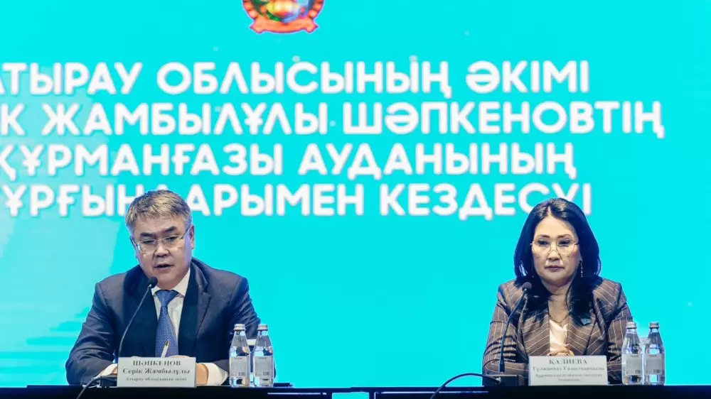 Серик Шапкенов встретился с жителями Курмангазинского района 