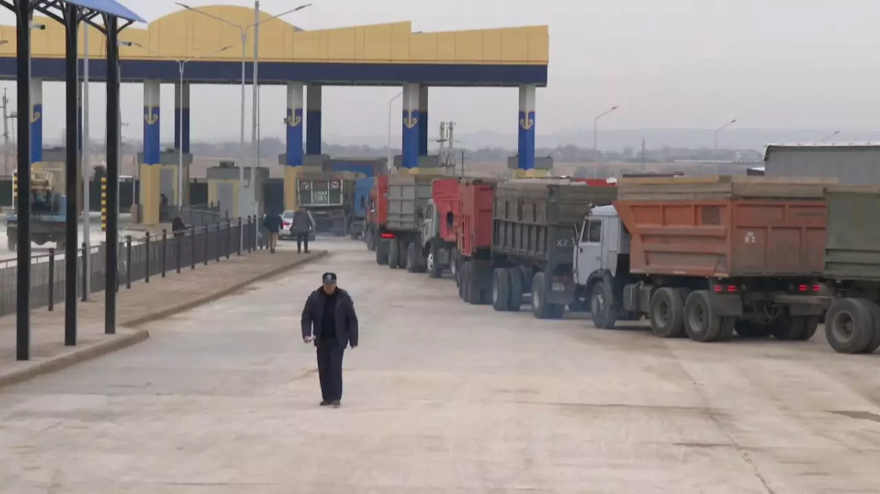 «Қазығұрт» өткізу бекеті жаңарғалы жүк тасымалы 7 есе артты