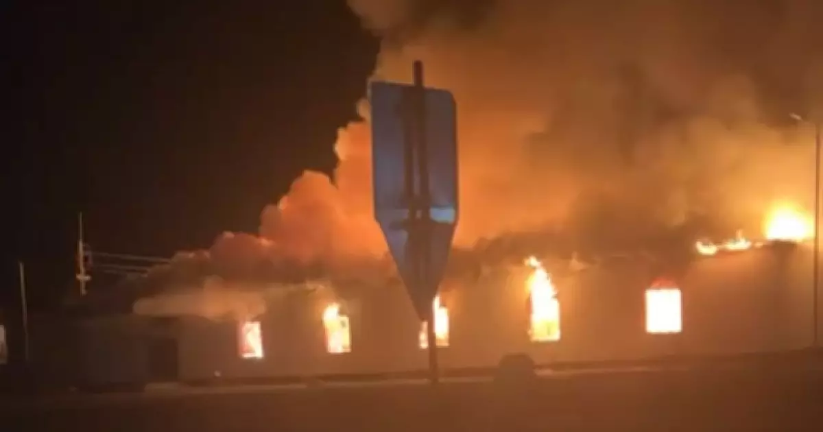   Қарағанды облысында кафеде газ баллоны жарылып, өрт шықты   