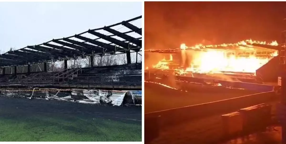 15 жастағы футбол жанкүйері командасының нәтижесіне көңілі толмай, стадионды өртеп жіберді