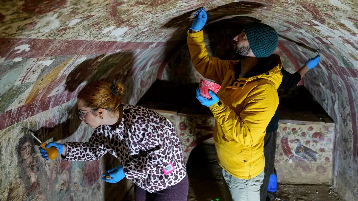 Археологи обнаружили редкую фреску с изображением Иисуса в городе, который недавно посетил папа Лев XIV.