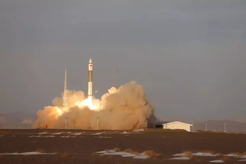 Китай успешно запустил ракету Kuaizhou-11 с двумя спутниками