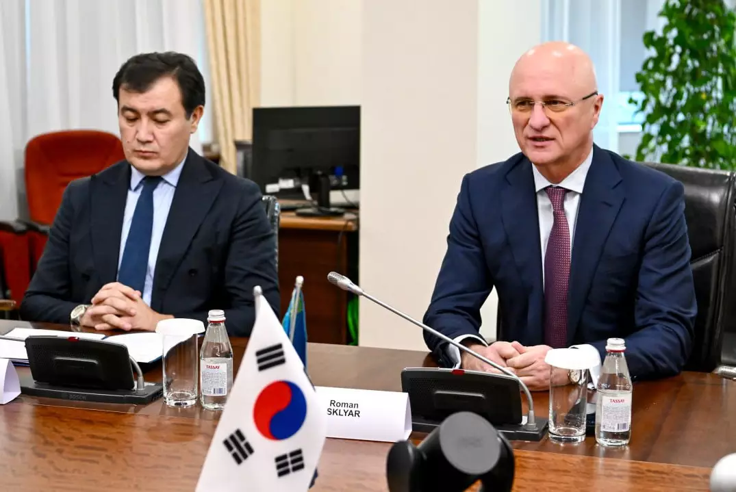 Роман Скляр обсудил с послом Южной Кореи развитие стратегического партнёрства