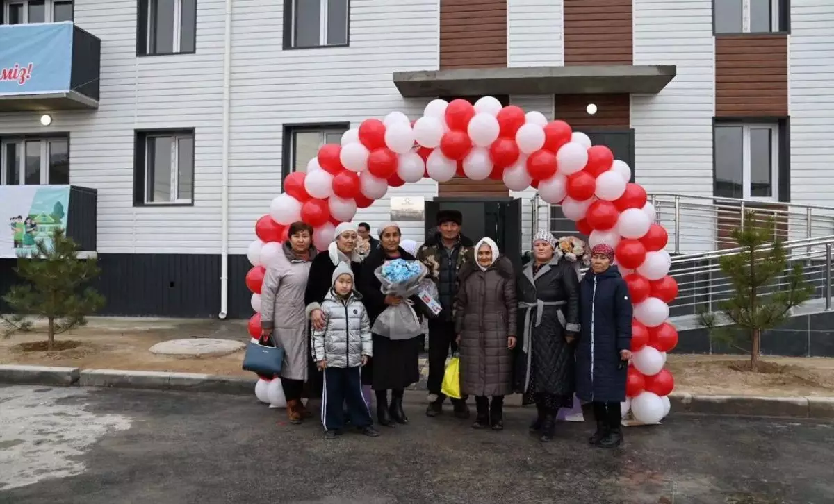 К Дню Независимости в Туркестанской области ввели в эксплуатацию новый дом