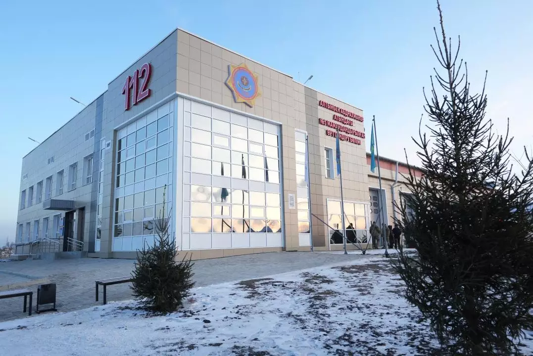 В Петропавловске открыли первую за 50 лет специализированную пожарную часть