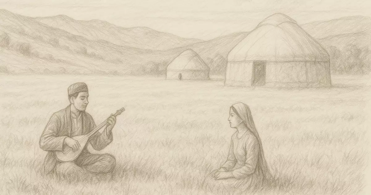   Күйші Қазанғаптың Балжан қызға арнаған 15 күйі   