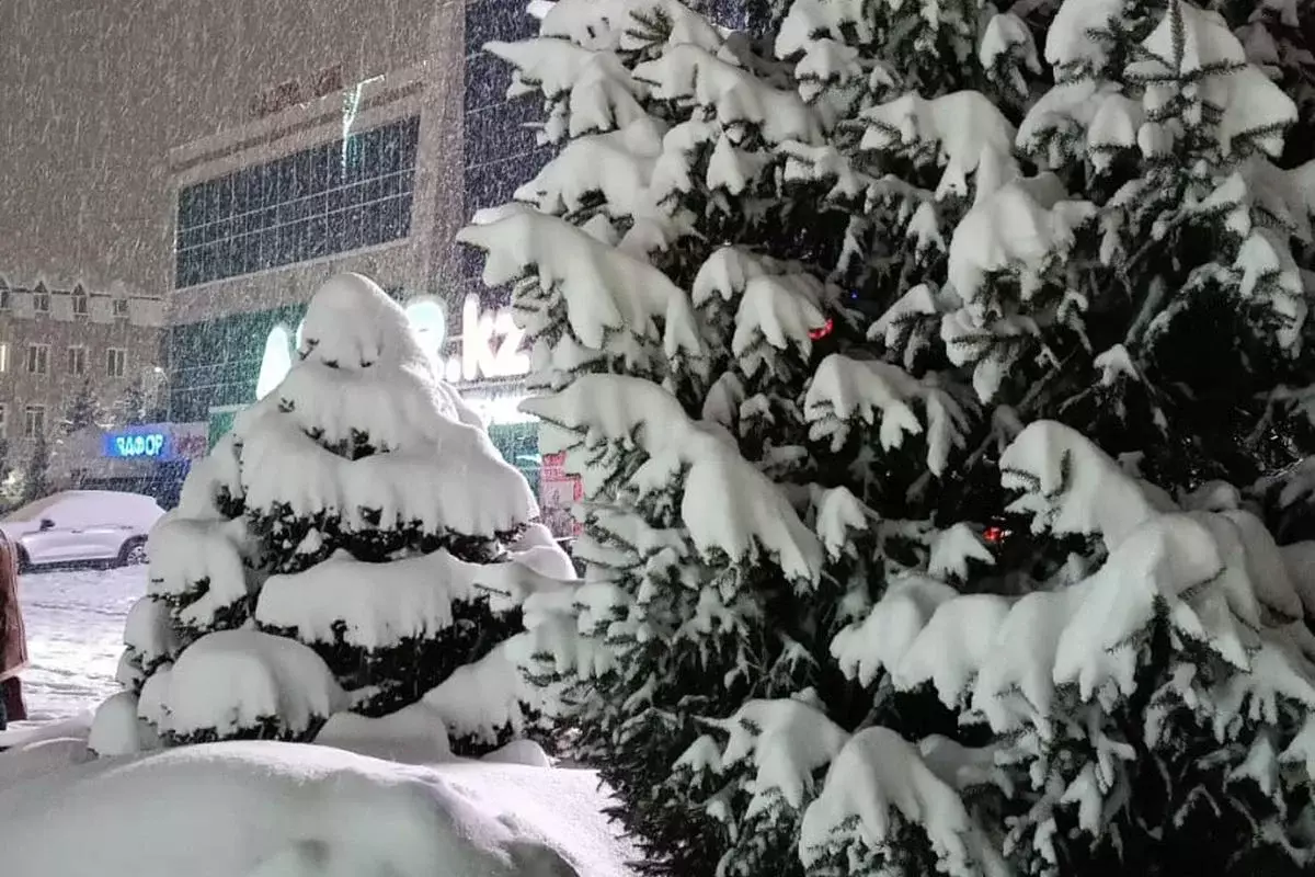 Штормовое предупреждение по всему Казахстану на 14 декабря: снег, метель и гололед