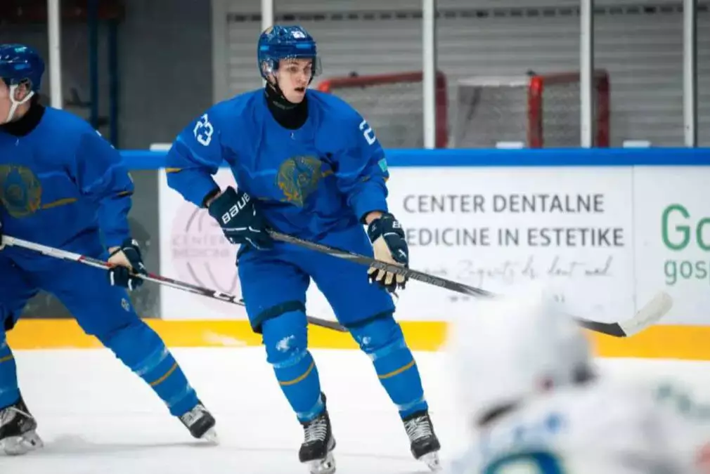 Молодёжная сборная Казахстана по хоккею одержала волевую победу над Австрией на ЧМ