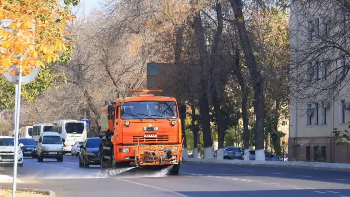В Узгидромете оценили качество воздуха после продолжительного дождя в Ташкенте