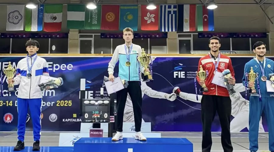 Қазақстандық семсерлесуші алтын жеңіп алды