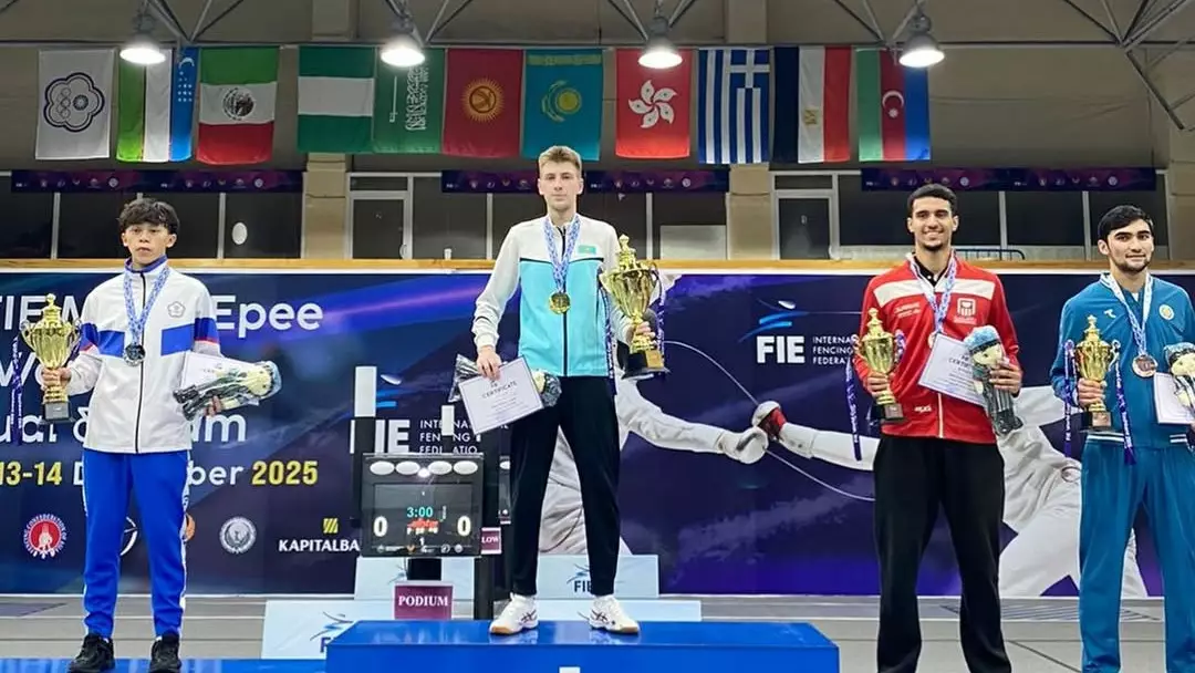 Әлем кубогы: Қазақстандық семсерлесуші алтын медаль жеңіп алды