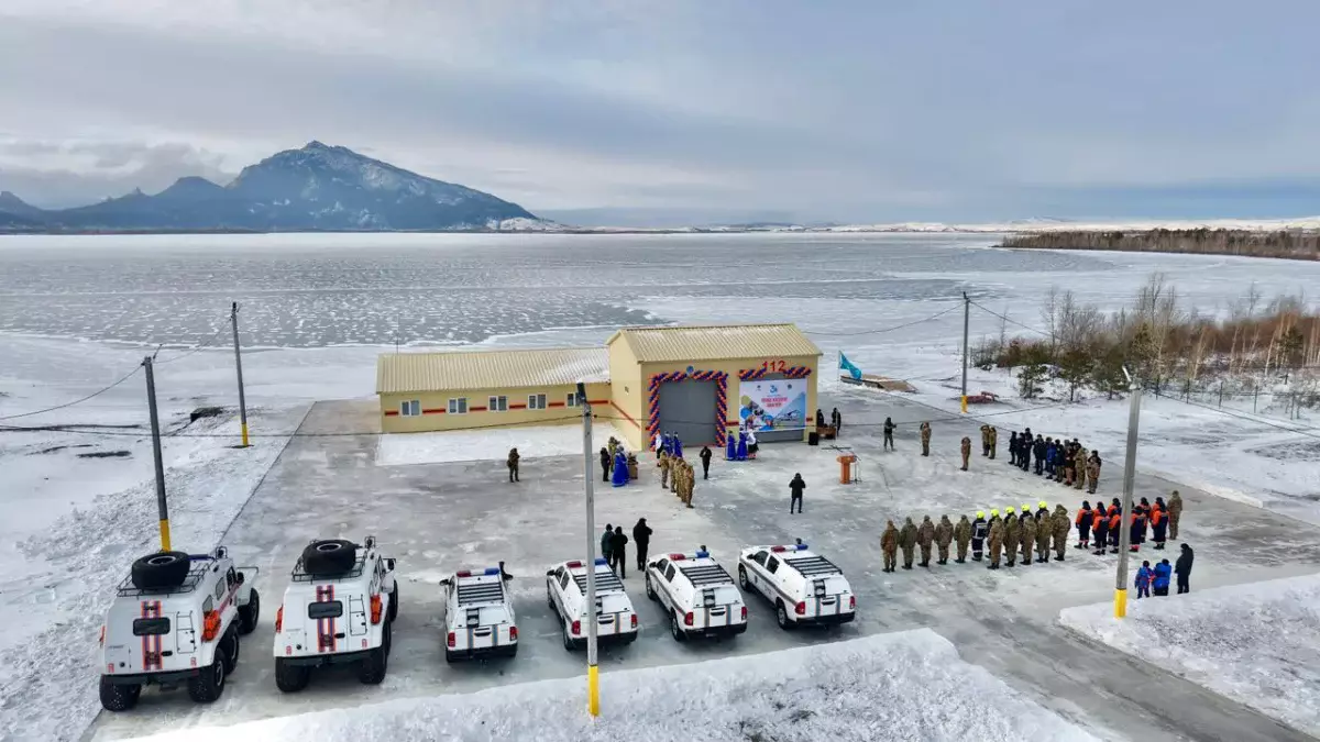 Безопасность на воде: в Бурабае открыли современную водно-спасательную станцию