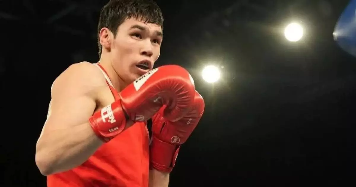  Боксшы Сабыржан Аққалықов әлем чемпионатында күміс жүлде иеленді 