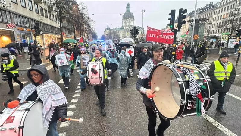 «Остановите геноцид!»: сотни шведов вышли на митинг из-за обстрелов в Газе