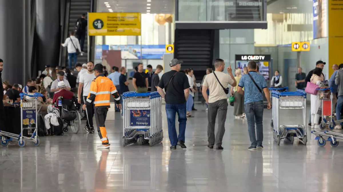 Жолаушыларға арналған ақпарат: Алматы әуежайында қайта жаңғырту басталды