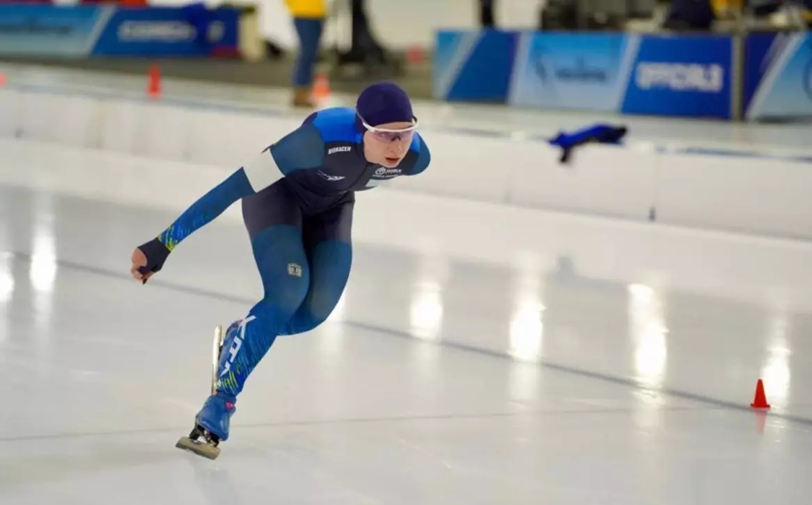 Казахстанская конькобежка выиграла «серебро» турнира в Норвегии