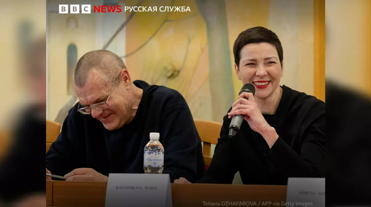 Освобожденные белорусские политзаключенные дали первую пресс-конференцию в Чернигове