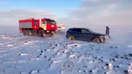 Батыс Қазақстанда қар құрсауында қалған 4 адам құтқарылды