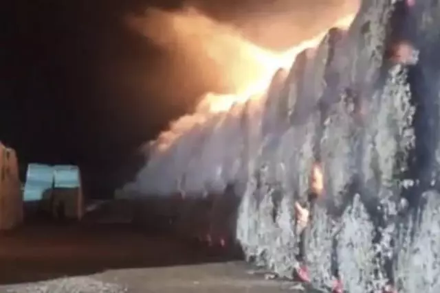 Түркістан облысында 260 тонна мақта жанып кетті