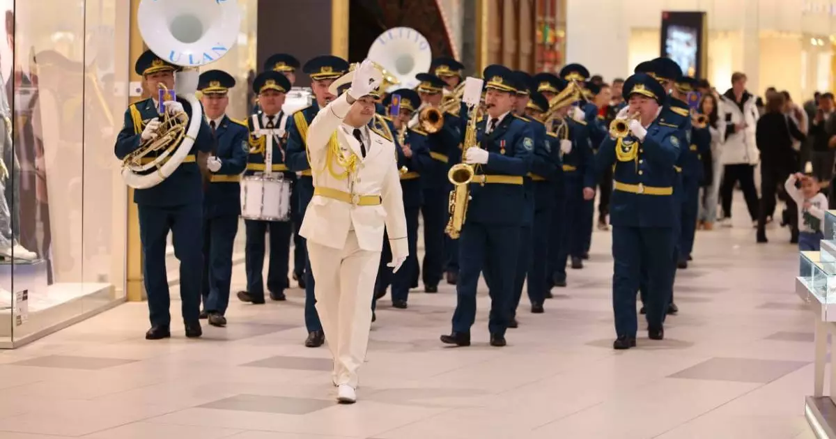  Ұлттық ұлан оркестрінде қос мерейтой атап өтілмек 