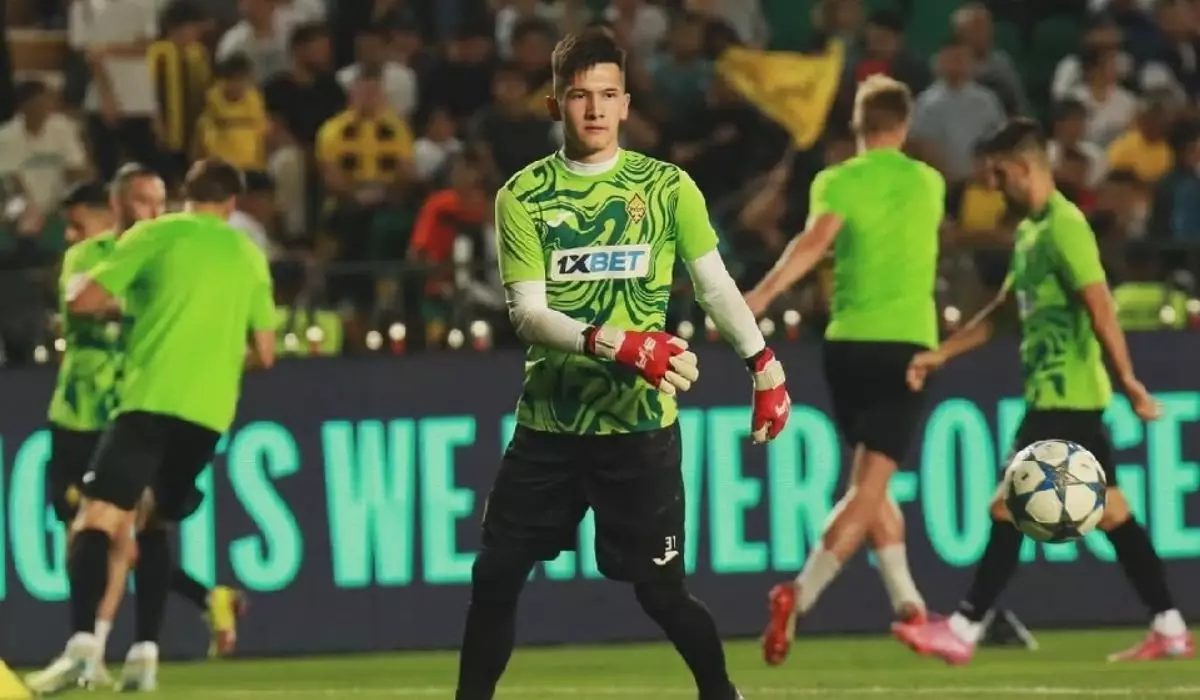 18-летний вратарь «Кайрата» покинул клуб