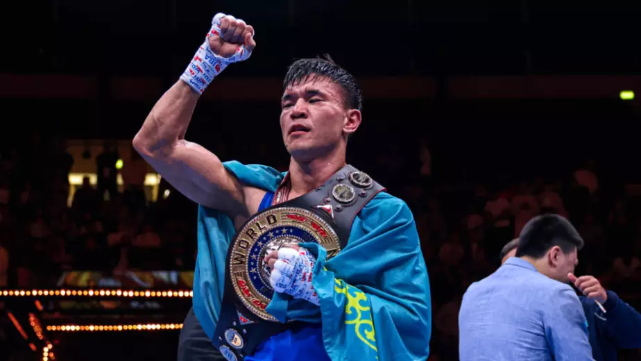 Как встретили чемпиона мира по боксу в Казахстане