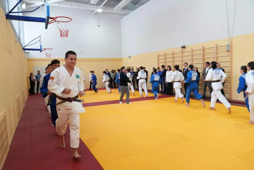 Сеть школьных залов по дзюдо открывается в Казахстане