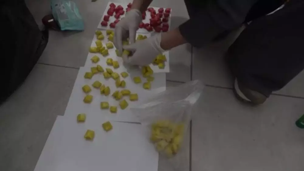 ШҚО-да курьер жарты келіге жуық есірткімен ұсталды