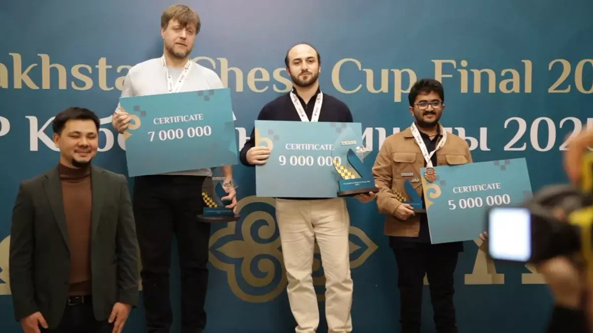 В Алматы завершился третий Кубок Казахстана по классическим шахматам