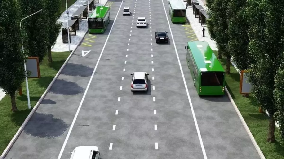 Алматыда BRT-ның жаңа желісінде жол қозғалысының сақталуын бақылау күшейтілді