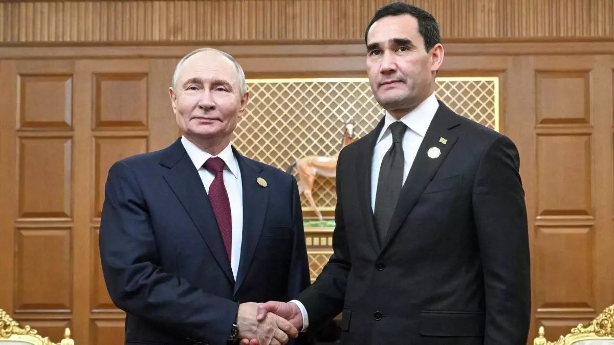 "Бердымухаедов": Путин Түрікменстан президентінің тегін бұрмалап айтты