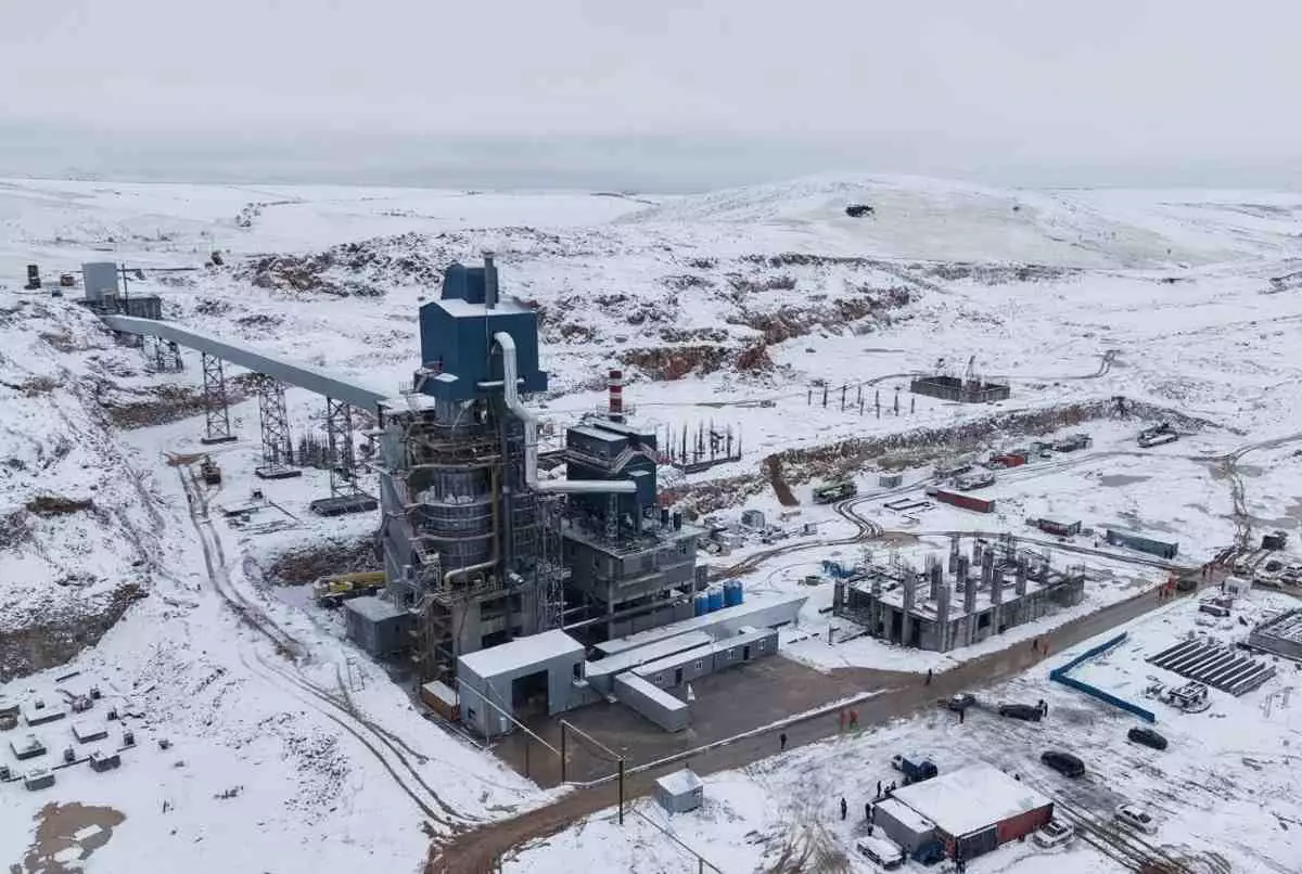 В Туркестанской области открыт завод по производству извести, соответствующий современным требованиям