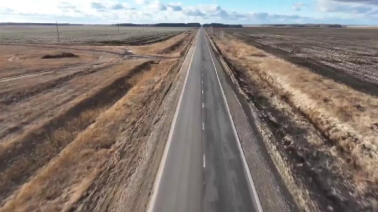 Трассу «Мамлютка — Костанай» отремонтировали в СКО