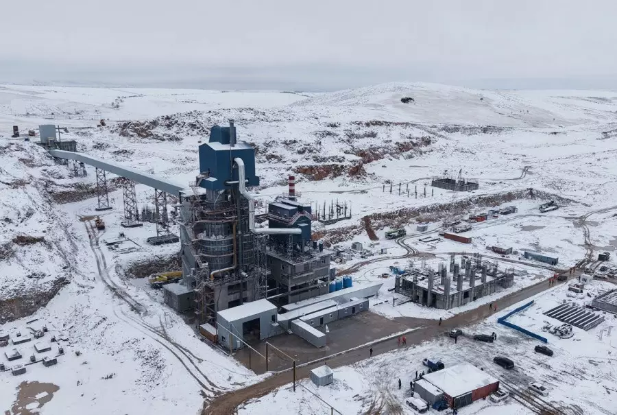 Түркістан облысында әк шығаратын зауыт ашылды