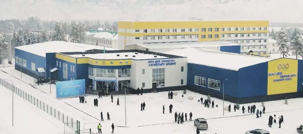 Тәуелсіздік күні қарсаңында Жетісудың шалғай Лепсі ауылында жатақханасы бар спорт кешені ашылды