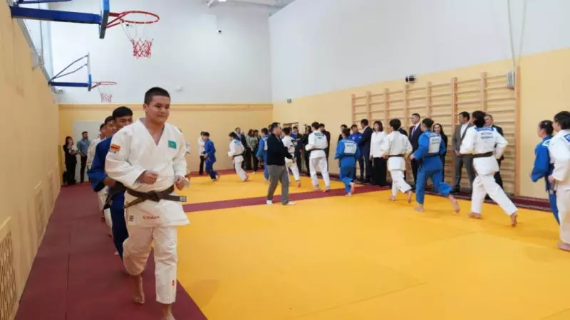 Қазақстанда мектеп ішінен дзюдо залдары желісі ашылды