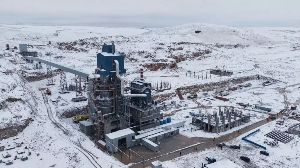 Завод стоимостью 180 миллиардов тенге открыли в Туркестанской области