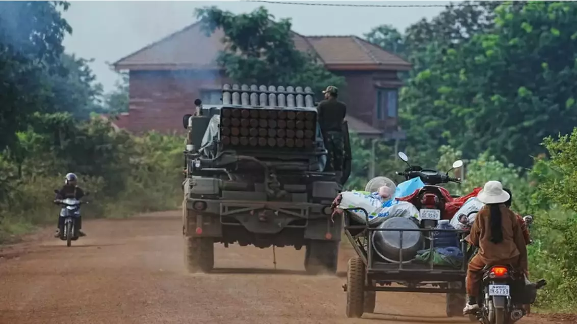 Камбоджа Таиландты улы газ шашты деп айыптады