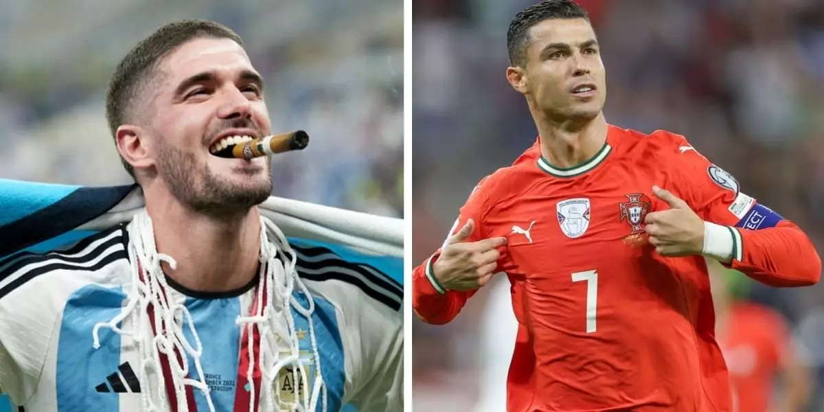 Родриго Де Поль публично унизил Криштиану Роналду