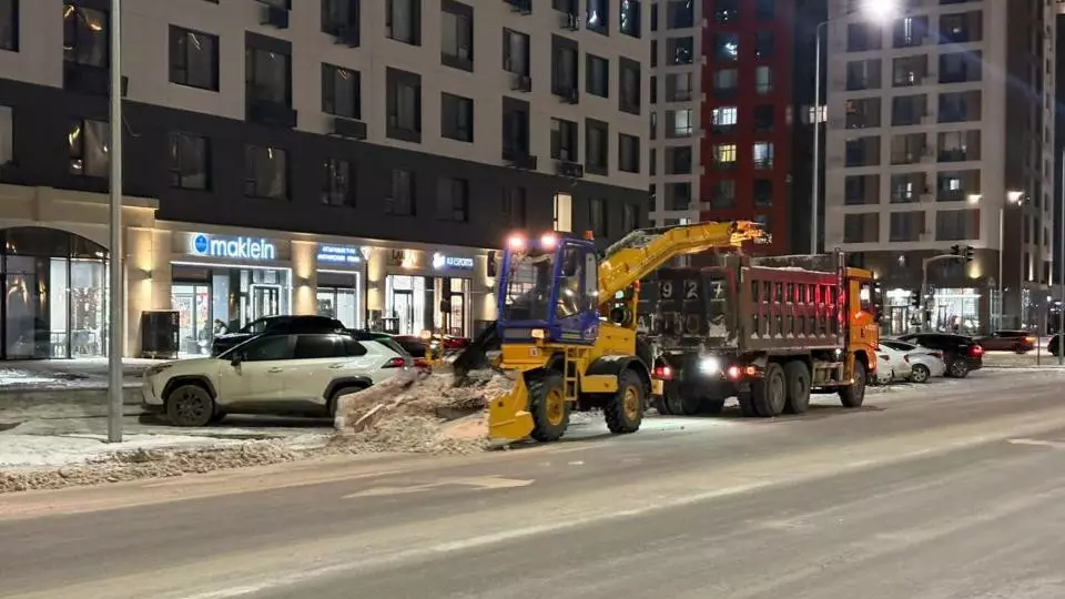 Астанада қар күреуге 1 200-ден астам арнайы техника шығарылды