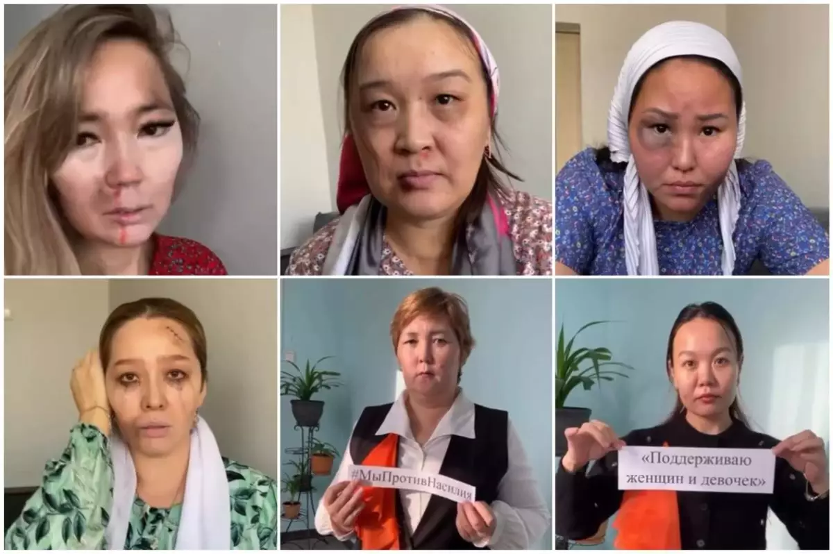 "Бет-аузы көгерген": Маңғыстаулық мұғалімдердің зорлық-зомбылыққа қарсы шыққан видеосы тарады