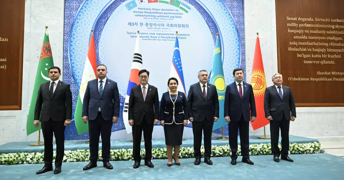   Орталық Азия елдері мен Корея парламенттері жастарды қолдауға бағытталған бірлескен жұмысты күшейтеді   