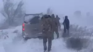 Ақтөбе өңірінде қар құрсауында қалған шетел азаматтары эвакуацияланды