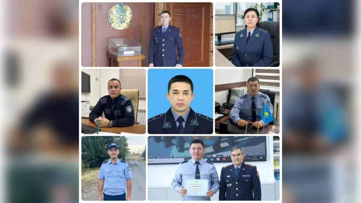 Тәуелсіздік құрдастары: Түркістан облысында 121 полицей қызмет етеді