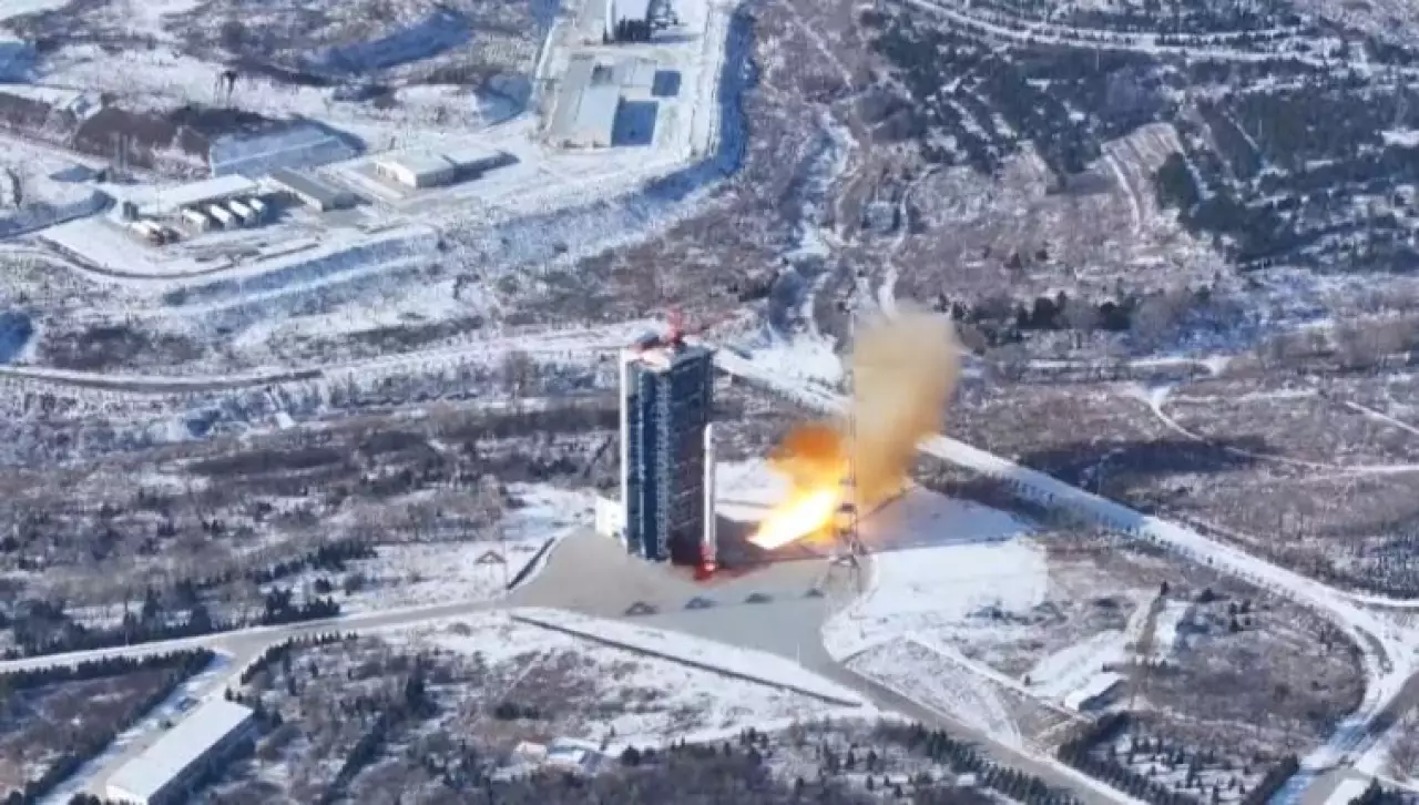 Китай успешно запустил новый спутник