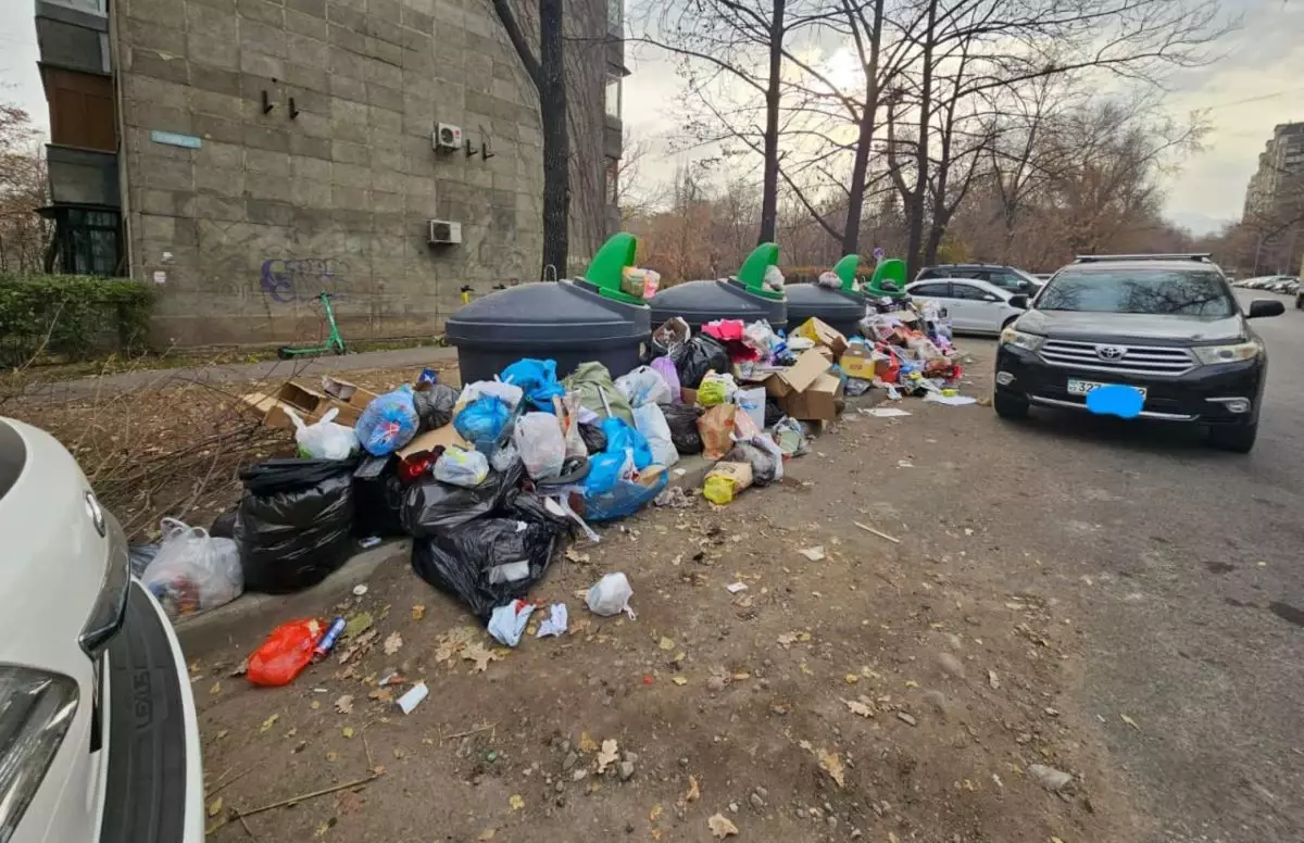 Алматыда қоқыс контейнерлерін ауыстыру жобасы бюджетке 6 миллиард теңгеден астам шығын әкелді