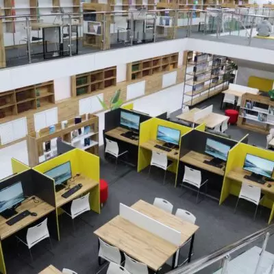 Қорқыт ата университетінде жаңартылған кітапхана ашылды