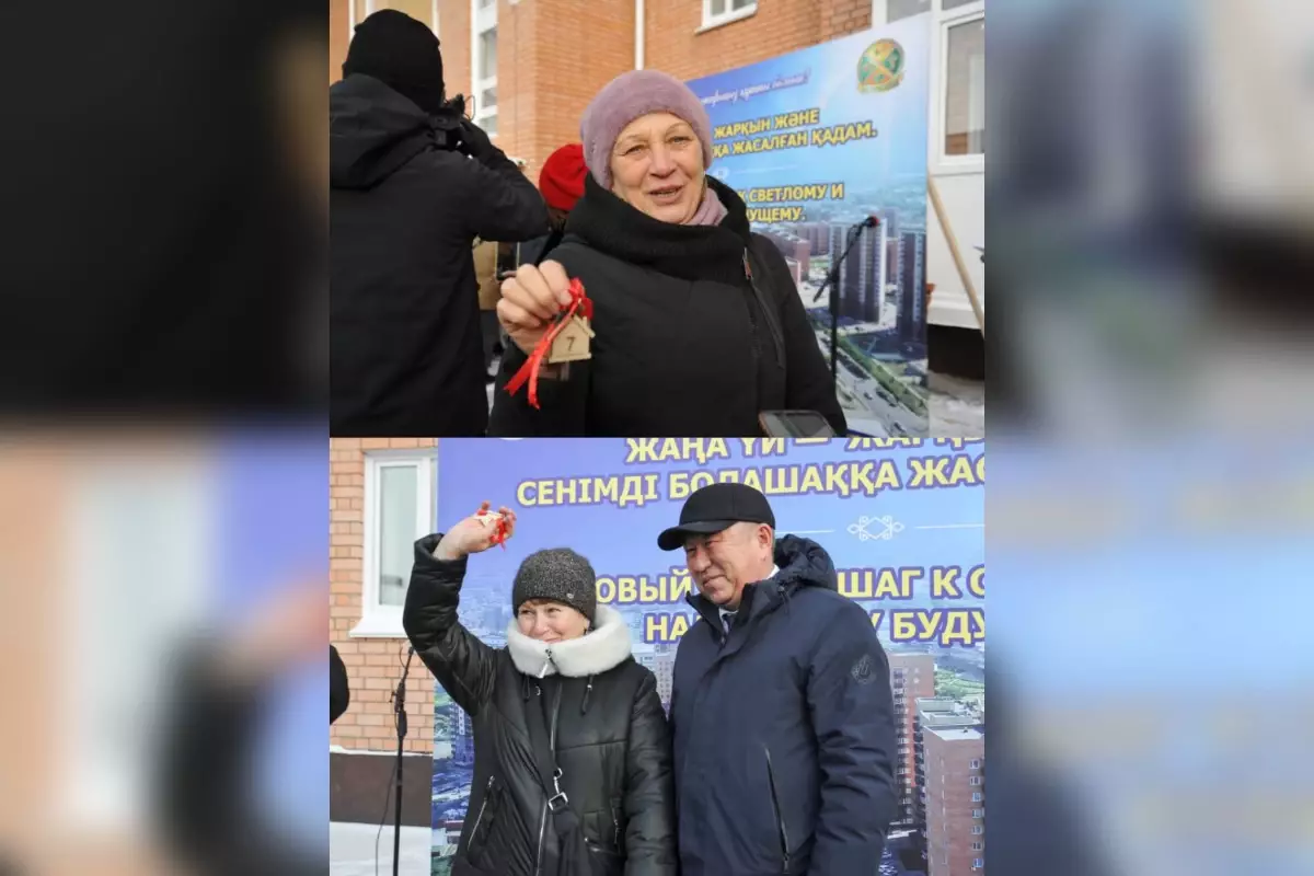 Новая глава: 40 семей из зоны паводкового риска получили квартиры в СКО