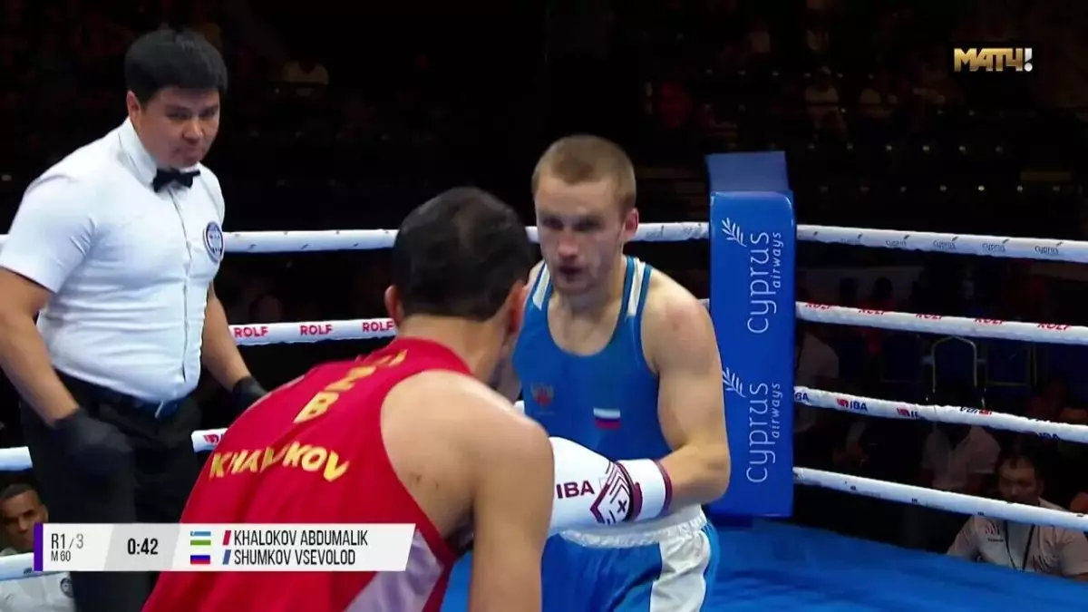 Как Тайсон: россиянин объяснил, зачем укусил за ухо боксёра из Узбекистана